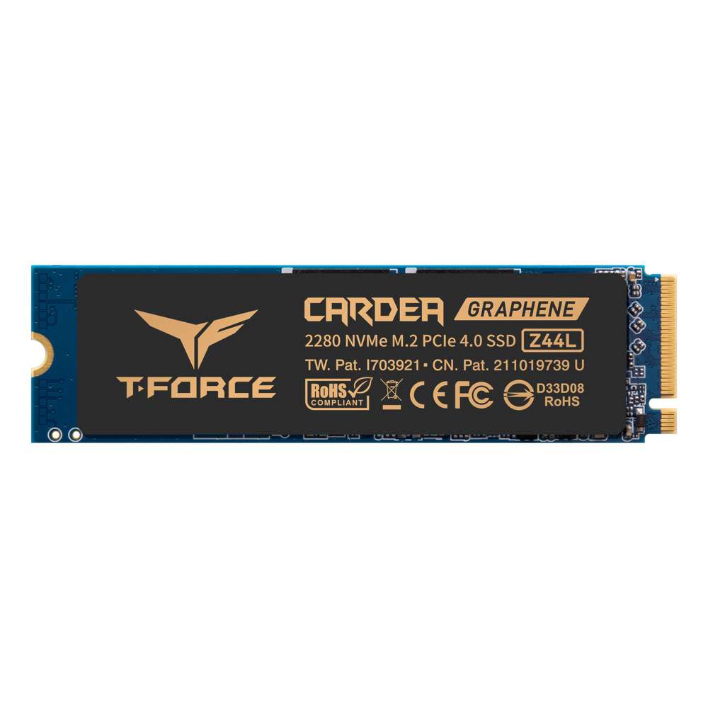 Tenda Teamgroup T-Force Cardea Z44L 2TB Graphene PCIe 4.0 SSD, Read/Write: 500K/550K IOPS, Patented ultra-thin graphene heat spreader | TM8FPL002T0C127 - thumbnail 4