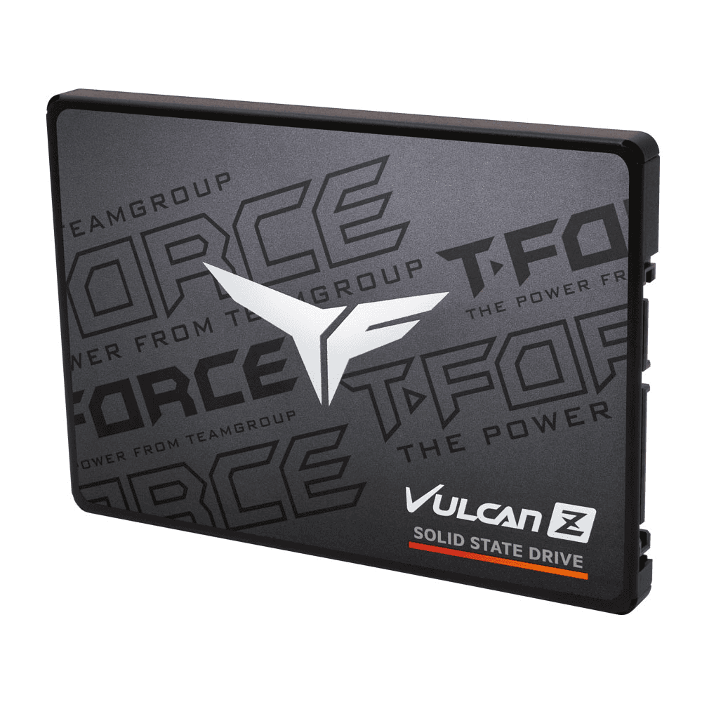 Tenda Team Group T-Force VULCAN QLC 2.5" 2TB SATA-III 3D NAND Internal Solid State Drive, Black Sequental Read and Write 550/500 MB/s, MTBF 1,000,000 Hours| T253TY002T0C101 - thumbnail 1