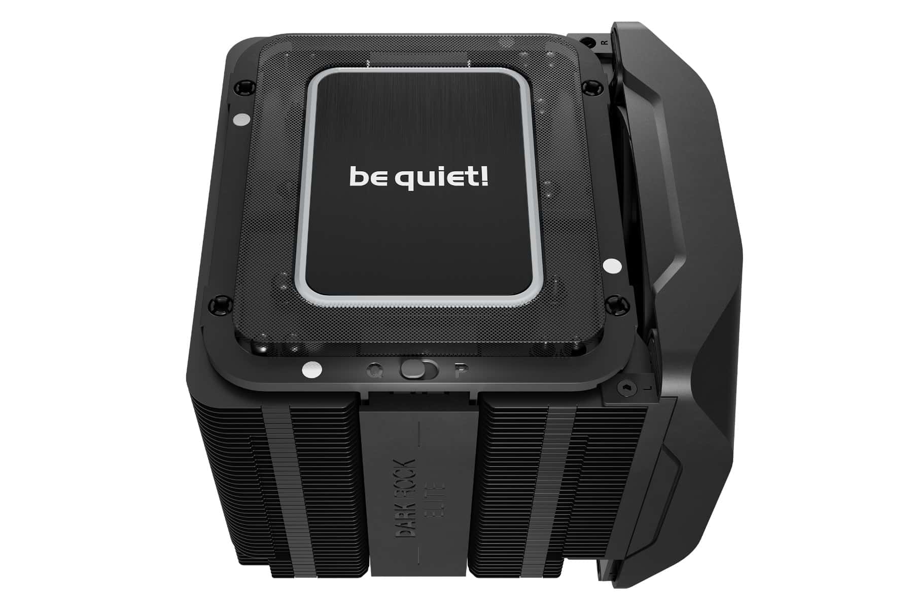 be quiet! Dark Rock Elite Air CPU Cooler, 2X Silent Wings 135mm PWM Fans, Speed Switch with 2 Modes, High-Performance Heat Pipes, Front Fan Rail System, Enhanced RAM Compatibility Black | BK037 thumbnail 4