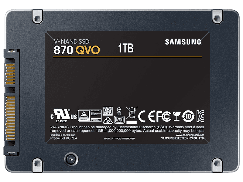 SAMSUNG SAMSUNG 1TB  SSD HARDISK 870QVO 2.5" SATA,8806090396038 - thumbnail 6