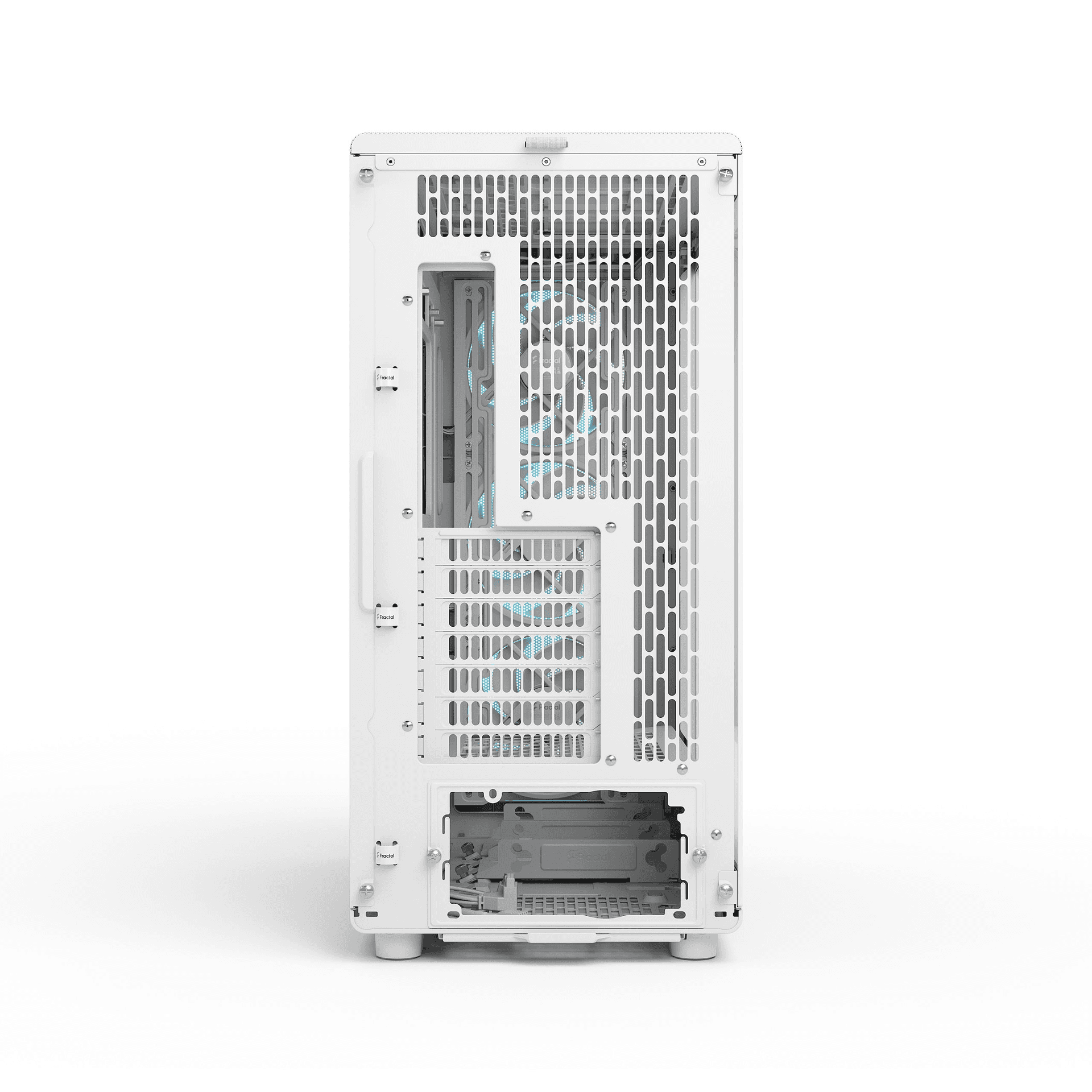 Fractal Design Fractal Design Epoch XL White TG RGB Clear Tint E-ATX Full-Tower Case, Rear-Connector MB Support, 3x Momentum 14 RGB Fans, USB-C 20Gbps, White | FD-C-EPO1X-05 - thumbnail 7