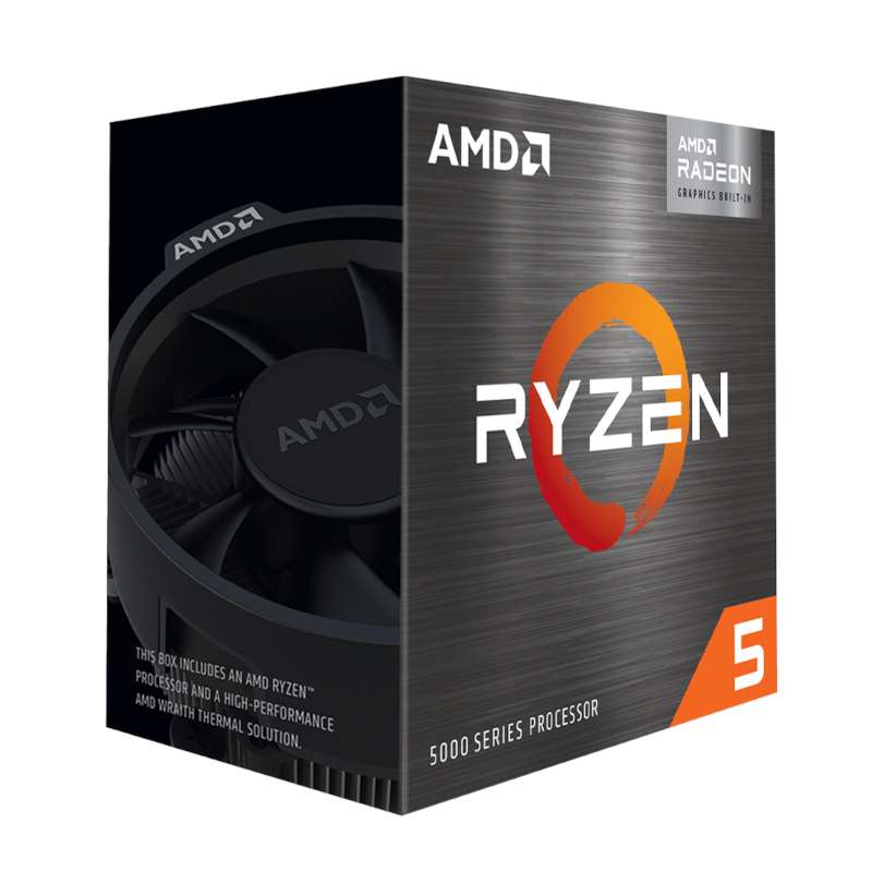 AMD AMD 5600G RYZEN 5 6CORE 12 THREAD  PROCESOOR 4.4 GHZ MAX BOOST 3.9GHZ BASE  PROCESOOR  730143313414 - thumbnail 2