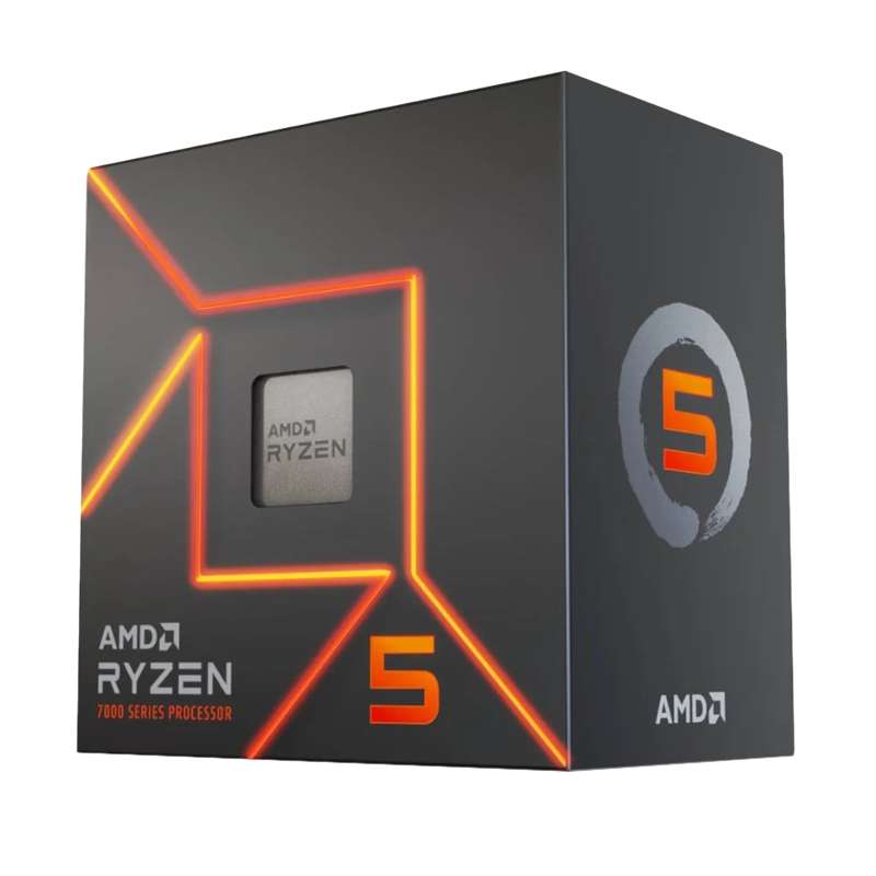 AMD AMD 7600X RYZEN5  6CORE,12 THREAD GAMING PROCESSOR 5.3 GHZ MAX BOOST,4.7 GHZ BASE 38 MB CACHE,UNLOCKED, SOCKET AM5,COOLER NOT INCLUDED,730143314442 - thumbnail 2