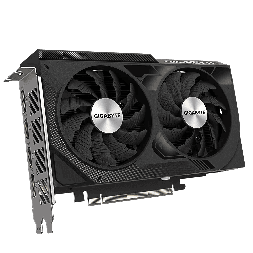 Gigabyte GIGABYTE GeForce RTX 4060 WINDFORCE OC Graphics Card, 8GB GDDR6 128bit Memory, 2475 MHz Core Clock, 3072 CUDA Cores, PCI-E 4.0 DP 1.4a*2 / HDMI 2.1a*2 | GV-N4060WF2OC-8GD - thumbnail 6