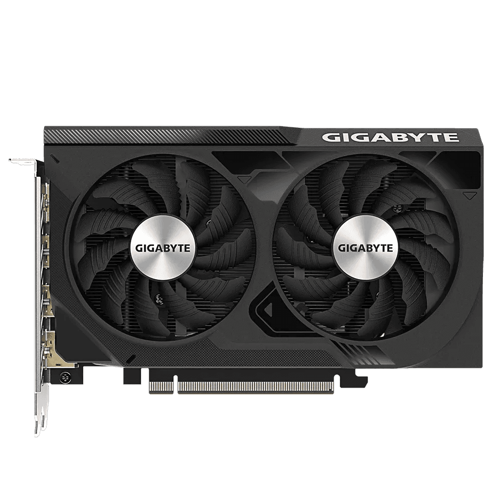 Gigabyte GIGABYTE GeForce RTX 4060 WINDFORCE OC Graphics Card, 8GB GDDR6 128bit Memory, 2475 MHz Core Clock, 3072 CUDA Cores, PCI-E 4.0 DP 1.4a*2 / HDMI 2.1a*2 | GV-N4060WF2OC-8GD - thumbnail 5