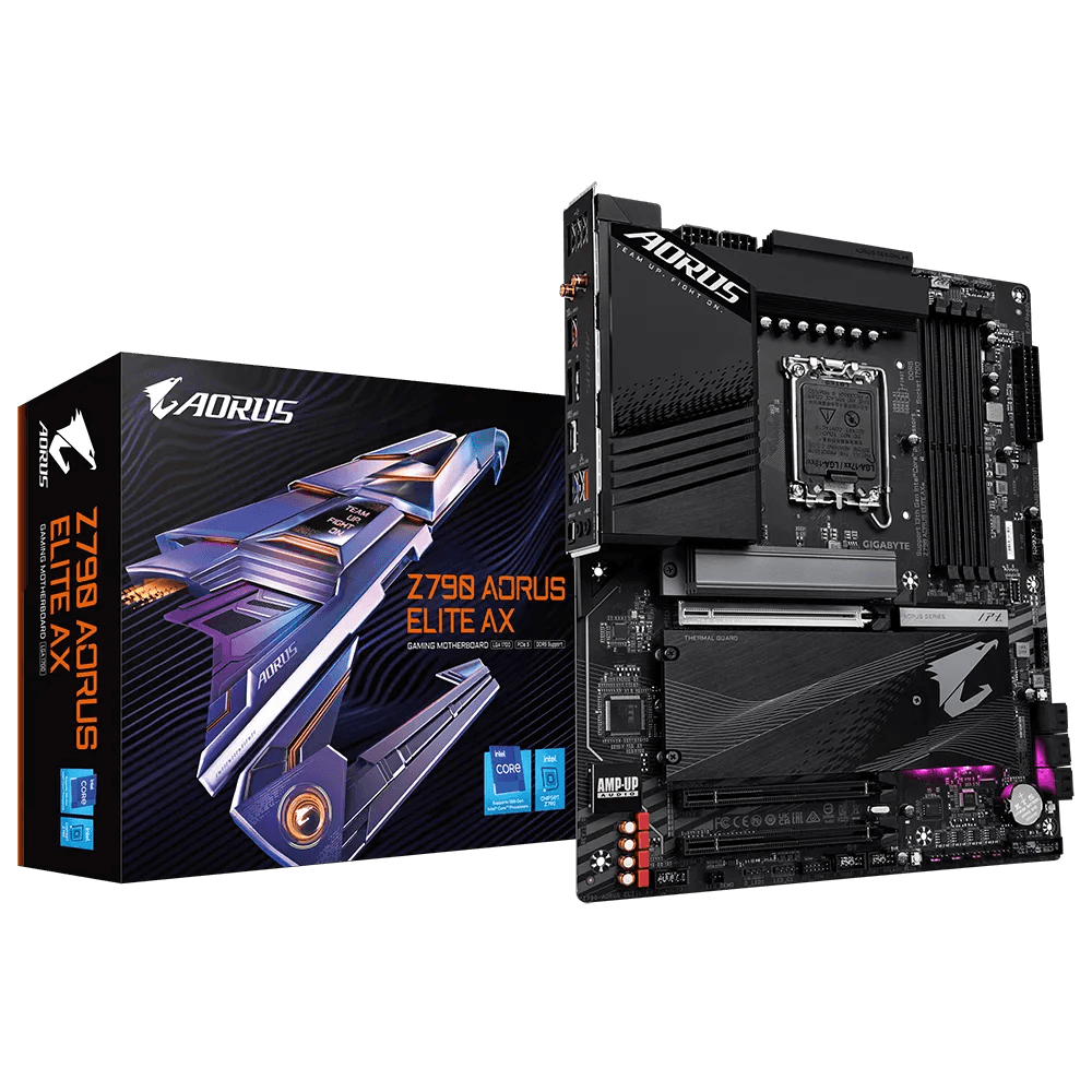Gigabyte Gigabyte Z790 Aorus Elite AX Rev1 DDR5 LGA1700 ATX Motherboard | Z790-AORUS-ELITE-AX - thumbnail 3