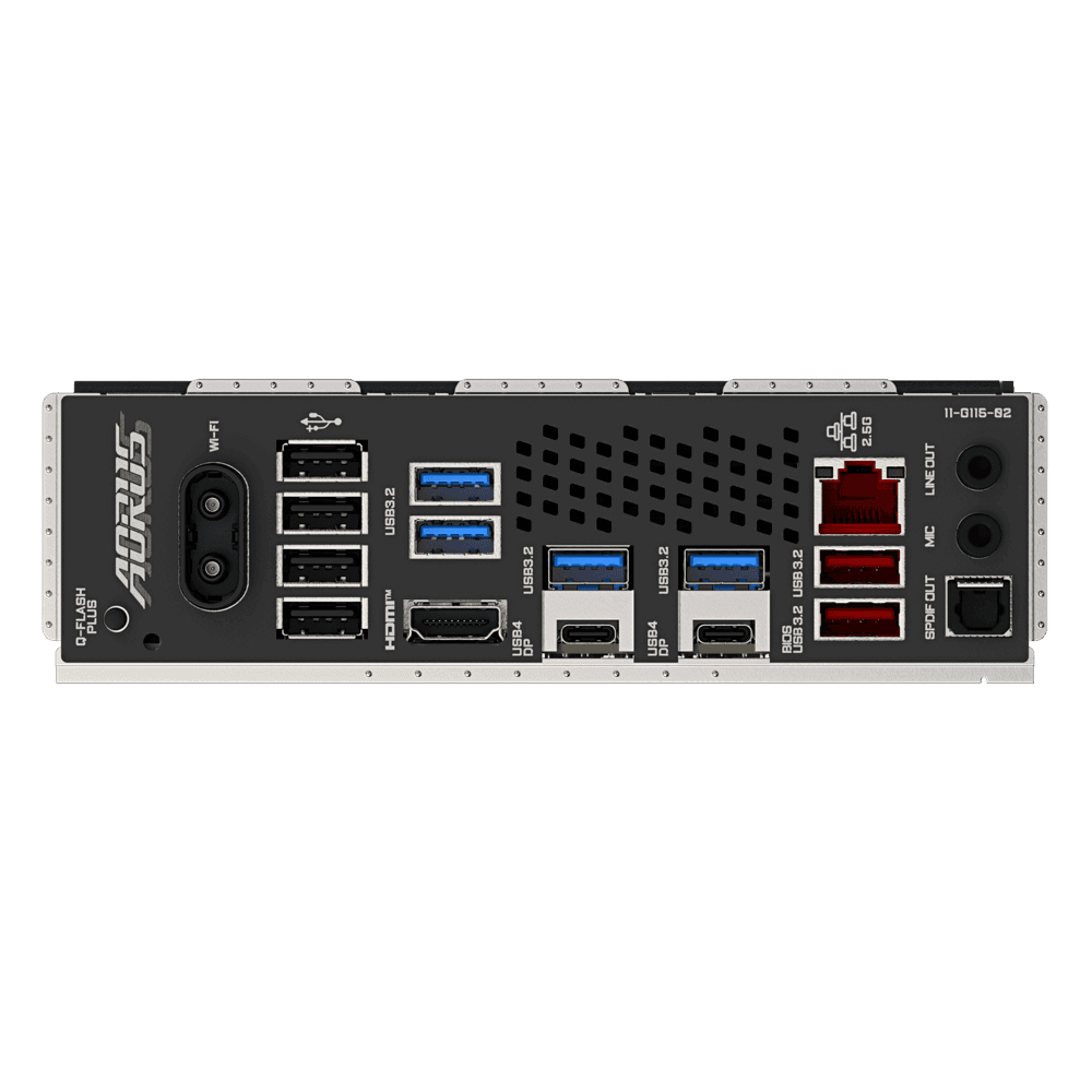 Gigabyte GIGABYTE X870 Aorus Elite Wifi 7 AM5 ATX Motherboard, AMD X870 Chipset, 4x DDR5 DIMM Slot, 256GB Max Memory, 4x M.2 Slots, 1x PCIe 5.0 x16, Black | X870 A ELITE WIFI7 - thumbnail 4