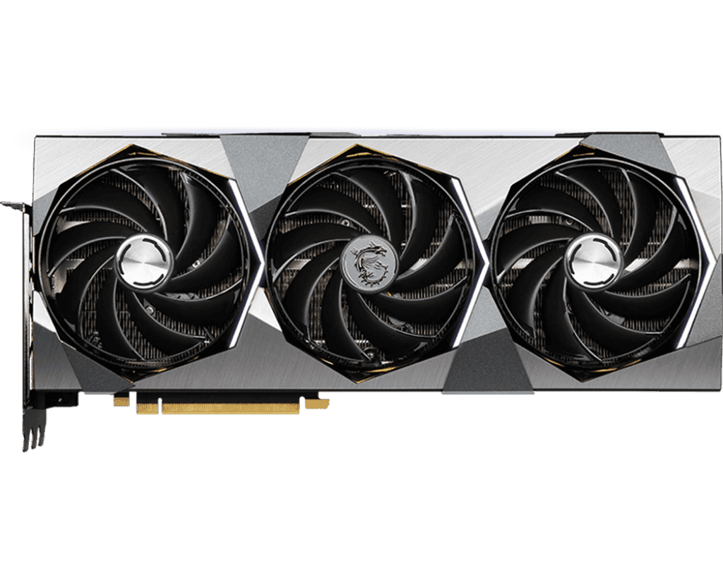 MSI MSI GeForce RTX 4070 Ti SUPRIM X Graphics Card, 12GB GDDR6X 192-bit Memory | 912-V513-078 - thumbnail 2