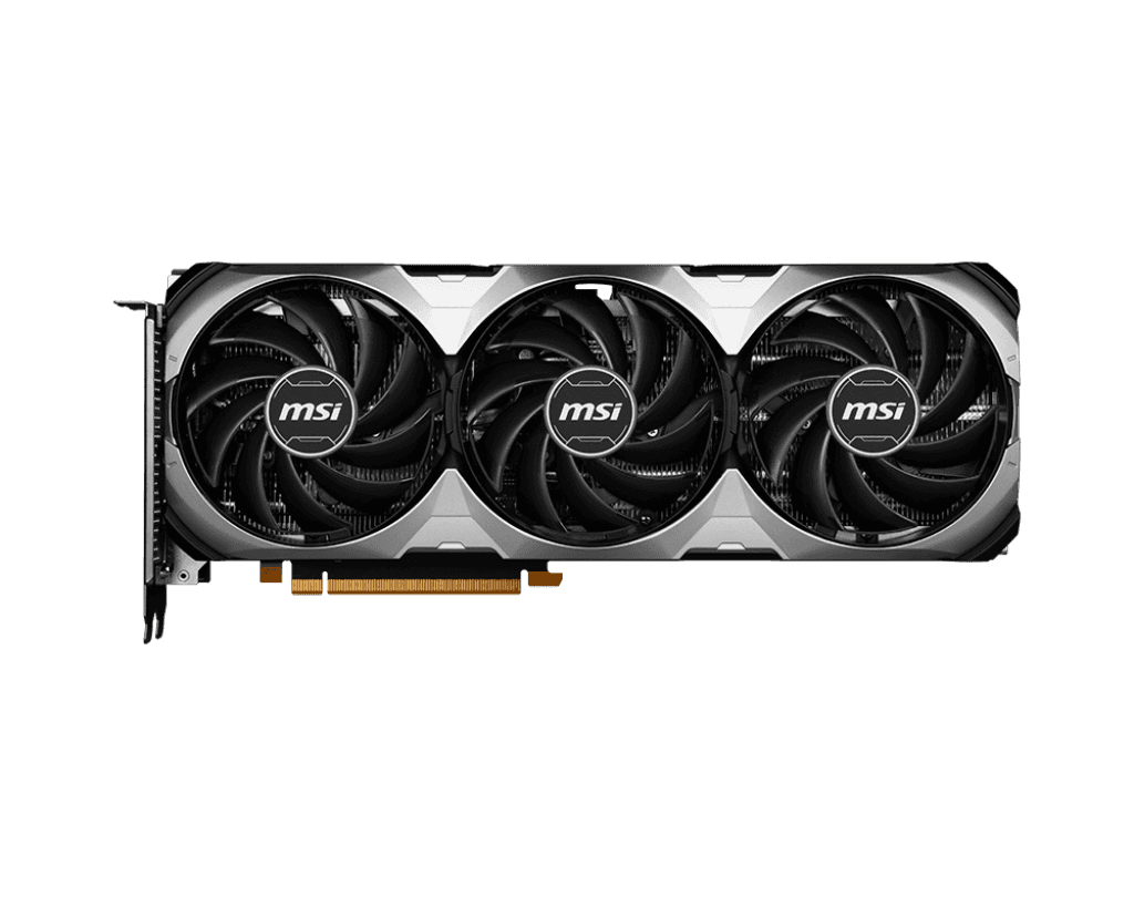 MSI MSI GeForce RTX 4060 VENTUS 3X OC Graphics Card, 8GB GDDR6 128-bit Memory, 2565 MHz Boost Clock, 3072 CUDA, 17Gbps Memory Speed, PCI E Gen 4, DP v1.4a / HDMI 2.1 | 912-V516-026 - thumbnail 1