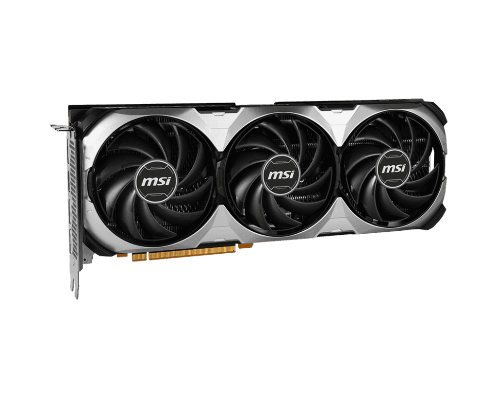 MSI MSI GeForce RTX 4060 VENTUS 3X OC Graphics Card, 8GB GDDR6 128-bit Memory, 2565 MHz Boost Clock, 3072 CUDA, 17Gbps Memory Speed, PCI E Gen 4, DP v1.4a / HDMI 2.1 | 912-V516-026 - thumbnail 3
