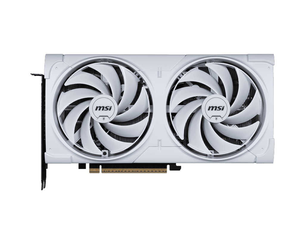 MSI GeForce RTX 5070 12G VENTUS 2X OC White Graphics Card, 12GB GDDR7 192-Bit Memory,6144 Cuda Cores, 2542 MHz Boost Clock, 28 Gbps Memory Speed, PCI Express Gen 5 | 912-V532-010 - thumbnail 5