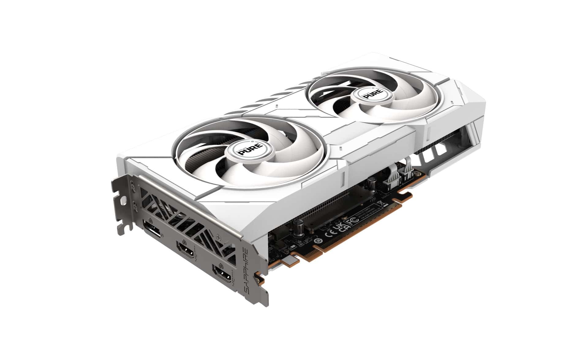 SAPPHIRE PURE AMD Radeon RX 9060 XT 16GB  Graphics card GPU, AMD RDNA 4 architecture, DisplayPort 2.1a GPU AMD Radeon RX 9060 XT Graphics Card AMD RDNA 4 Architecture Engine Clock Boost Clock Up to 3290 MHz Game Clock Up to 2700 MHz | 11350-02-20 thumbnail 3