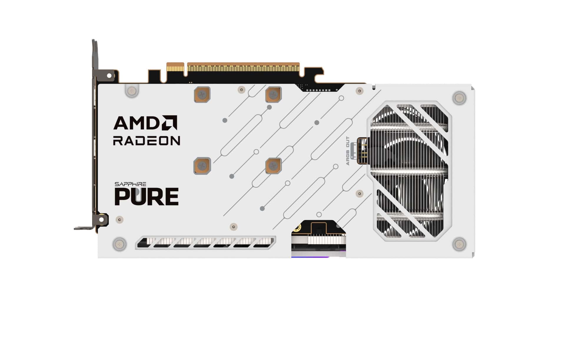 Sapphire SAPPHIRE PURE AMD Radeon RX 9060 XT 16GB  Graphics card GPU, AMD RDNA 4 architecture, DisplayPort 2.1a GPU AMD Radeon RX 9060 XT Graphics Card AMD RDNA 4 Architecture Engine Clock Boost Clock Up to 3290 MHz Game Clock Up to 2700 MHz | 11350-02-20 - thumbnail 6