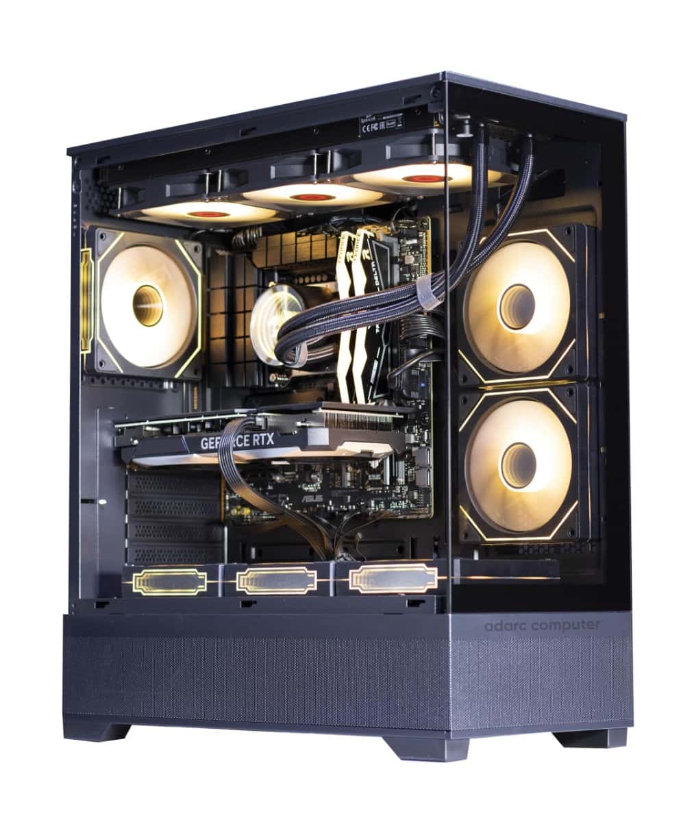 Nanotech AMD 9700X X 4060Ti OC Gaming PC, AMD 9700X Ryzen 7 | Dual 4060Ti 8GB OC | 32GB (2x16GB) 6400MTs | 990 PRO 2TB | 850W | 240mm Cooler - thumbnail 2