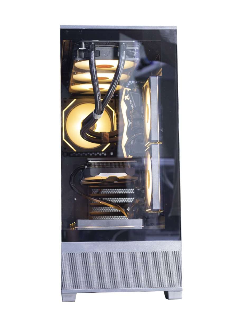 Nanotech AMD 9700X X 4060Ti OC Gaming PC, AMD 9700X Ryzen 7 | Dual 4060Ti 8GB OC | 32GB (2x16GB) 6400MTs | 990 PRO 2TB | 850W | 240mm Cooler - thumbnail 4