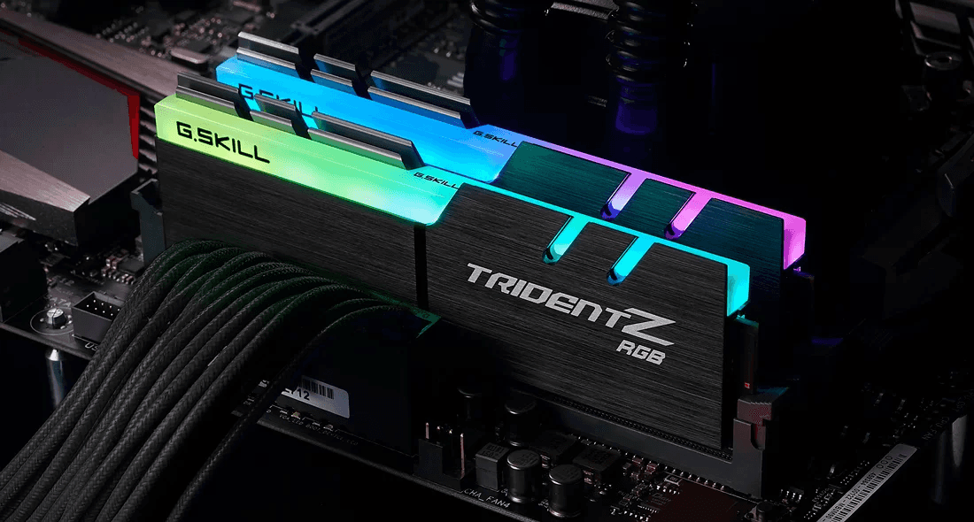 G.SKILL GSKILL TRIDENTZ  DDR4 RAM  RGB 2*32GB (64GB) DDR4-4000 CL18-22-22-42- 1.4OV F4-4000C18D-64GTZR  4713294227225  - thumbnail 4