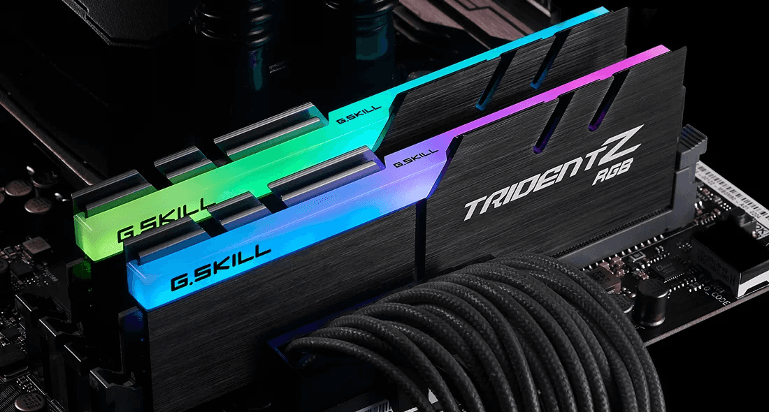 G.SKILL GSKILL TRIDENTZ  DDR4 RAM  RGB 2*32GB (64GB) DDR4-4000 CL18-22-22-42- 1.4OV F4-4000C18D-64GTZR  4713294227225  - thumbnail 5
