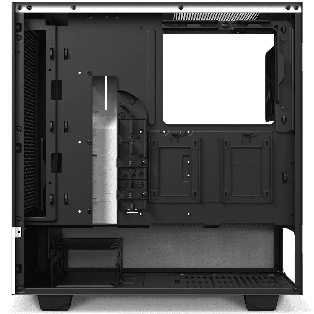 NZXT NZXT H510 FLOW EDITION ATX WHITE MID-TOWER GAMING CASE CA-H52FW-01  - thumbnail 4