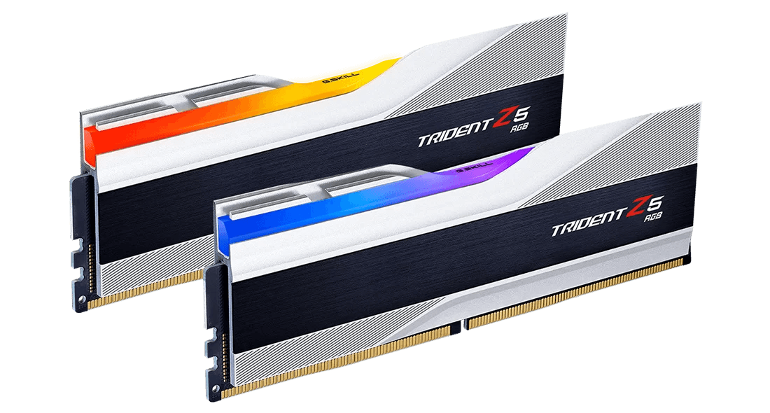 G.SKILL GSKIL TRIDENT Z5 RGB 7200 32GB 2*16GB INTEL XMP READY,SILVER,F5-7200J3445G16GX2-TZ5RS,4713294230232,848354040231 - thumbnail 1