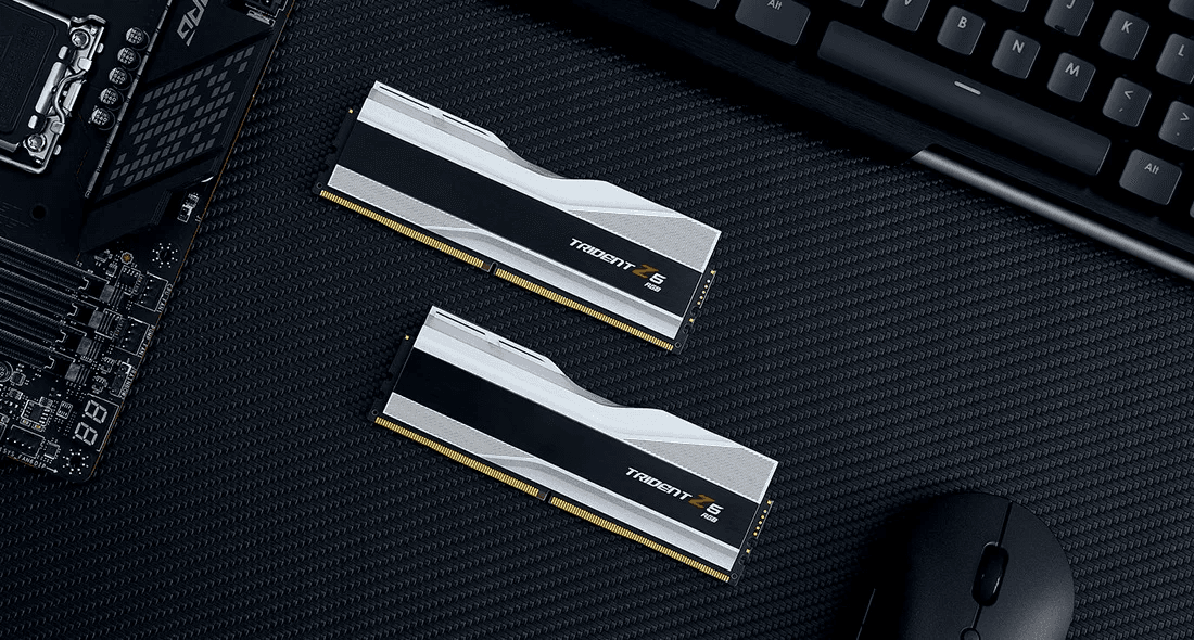 G.SKILL GSKIL TRIDENT Z5 RGB 7200 32GB 2*16GB INTEL XMP READY,SILVER,F5-7200J3445G16GX2-TZ5RS,4713294230232,848354040231 - thumbnail 6