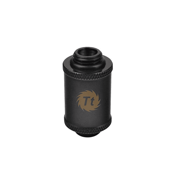Thermaltake Pacific G1/4 Male to Male 30mm Extender, CU Material, Black | CL-W044-CU00BL-A - thumbnail 1