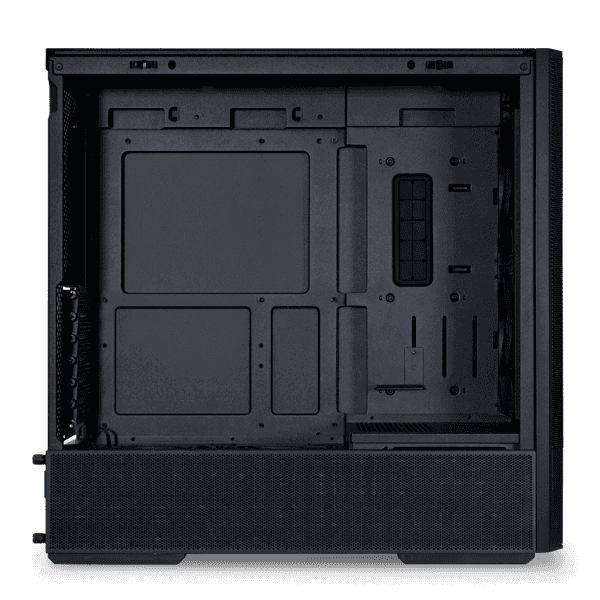 Lian Li LANCOOL 207 DIGITAL M-ATX Mid Tower Case, 6-inch LCD Screen, 4 x Performance Fans pre-installed, ATX Motherboard, 360mm Radiator Support, Front Side PSU, Direct GPU Airflow, Cable Management Friendly, Black | LAN207DX PC Case thumbnail 4