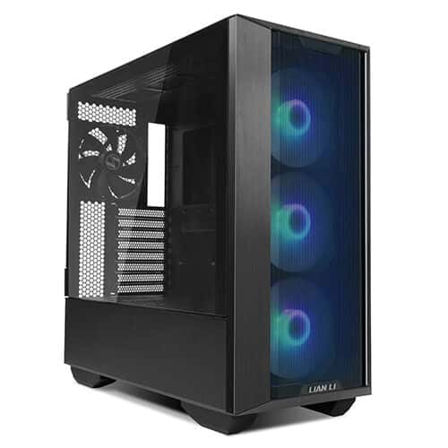 Lian Li Lancool III Mesh RGB E-ATX Mid Tower Modular Chassis, 8 Expansion Slots, Tempered Glass Panel, Up To 360mm Fan Support, Equipped With 4x 140 PWM Fans, USB Type C, Black | G99.LAN3RX.00 thumbnail 2