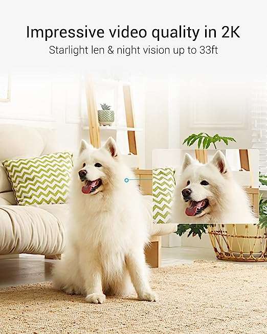 EZVIZ EZVIZ C6 2K+ 4MP SMART HOME WIFI CAMERA,CS-C6 (4MP,W2),6941545608303 - thumbnail 2