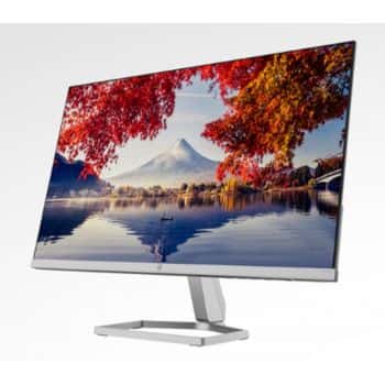 Hp HP M24f 23.8-Inch(60.45cm) Eyesafe Certified Full HD IPS 3-Sided Micro-Edge Monitor, 75Hz, AMD Free Sync with 1xVGA, 1xHDMI 1.4 Ports, 300 nits, Silver | 2E2Y4AA | 2D9K0AA | 2D9K0AS#ABV - thumbnail 1