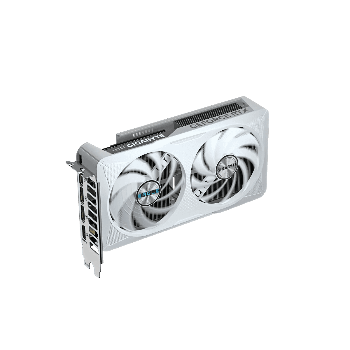 GIGABYTE GeForce RTX 5060 EAGLE OC ICE Graphics Card, 8GB GDDR7 128-Bit Memory, 2497 MHz Core Clock, 28 Gbps Memory Clock, 3840 CUDA Cores, PCI Express 5.0, White | GV-N5060EAGLEOC ICE-8GD thumbnail 2