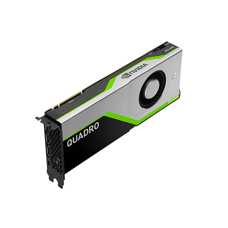 PNY PNY NVIDIA Quadro RTX 6000 Professional Graphics Card, 24GB GDDR6 ECC, 4608 CUDA Cores, PCIe 3.0 x16, 672GB/s Bandwidth, 4x DisplayPort 1.4, 8K Support | VCQRTX6000-EDU-BSP - thumbnail 2