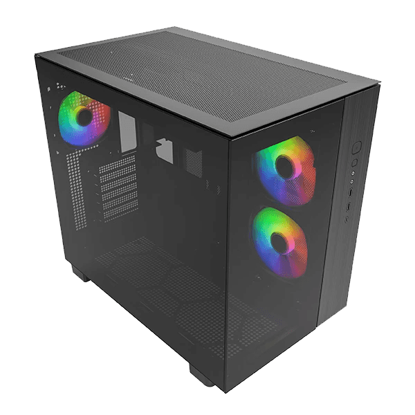 MONTECH KING 65 PRO Mid-Tower ATX Gaming Case - Black | KING-65-PRO-(B) - thumbnail 1