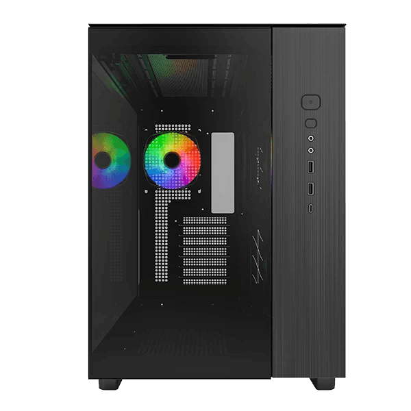 MONTECH KING 65 PRO Mid-Tower ATX Gaming Case - Black | KING-65-PRO-(B) - thumbnail 2