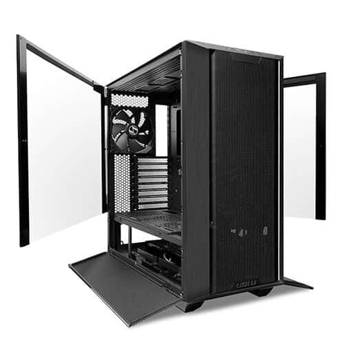 Lian Li Lancool III Mesh RGB E-ATX Mid Tower Modular Chassis, 8 Expansion Slots, Tempered Glass Panel, Up To 360mm Fan Support, Equipped With 4x 140 PWM Fans, USB Type C, Black | G99.LAN3RX.00 thumbnail 3