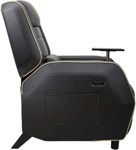 COUGAR RANGER PRO ROYAL Adjustable Gaming Sofa with Detachable Swivel Table, Breathable PVC Leather, Side Storage Pocket, USB Type-C Charging Port, Headrest & Lumbar Pillow, Black | 3MRGPGLB.0001 - thumbnail 1