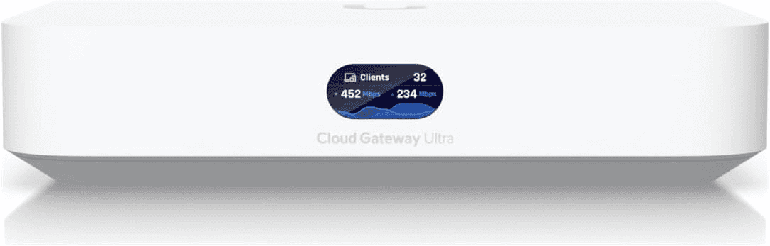 Ubiquiti Ubiquiti UniFi Cloud Gateway Ultra (UCG-Ultra) 1 Gbps Routing with IDS/IPS, 2.5 GbE WAN, 4x GbE LAN, Multi-WAN, 0.96" LCM Display | UCG-Ultra - thumbnail 3