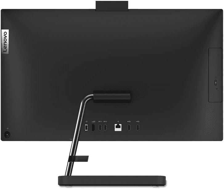 Lenovo Lenovo IdeaCentre 3 All-in-One PC, Intel Core i5-1135G7, 8GB RAM, 1TB HDD, 24″ Full HD Display, Integrated Webcam, Non-Touch, DOS, Black – F0G0008XAX - thumbnail 7