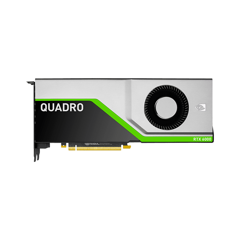 PNY PNY NVIDIA Quadro RTX 6000 Professional Graphics Card, 24GB GDDR6 ECC, 4608 CUDA Cores, PCIe 3.0 x16, 672GB/s Bandwidth, 4x DisplayPort 1.4, 8K Support | VCQRTX6000-EDU-BSP - thumbnail 3