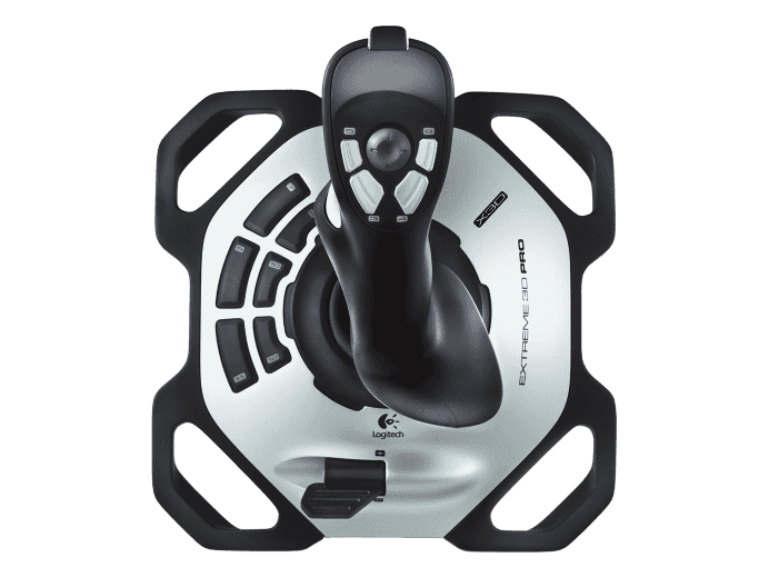 Logitech Logitech Extreme 3D PRO Joystick, Precision Twist Rudder Control, 12 Programmable Buttons, 8-way Hat Switch, Rapid-fire Trigger, Contoured Grip, Stable Weighted Base., For Only PC, Black | 942-000031 - thumbnail 2