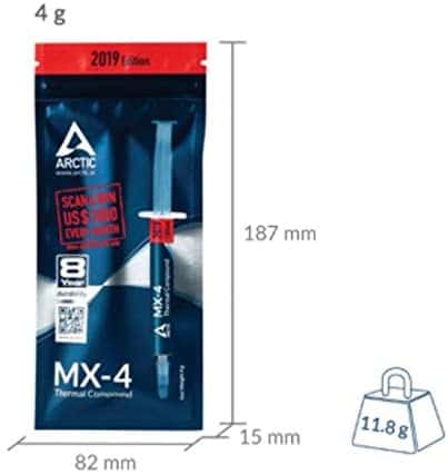 ARCTIC MX-4 2019 Edition - Thermal Compound Paste - thumbnail 2