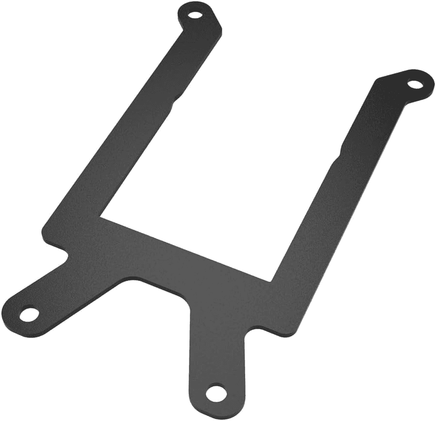 Be quiet! Be Quiet! sTRX4 / TR4 Mounting Kit, for Silent Loop 2, 115 x 75 x 1.6mm Dimension, Black | BZ008 - thumbnail 1