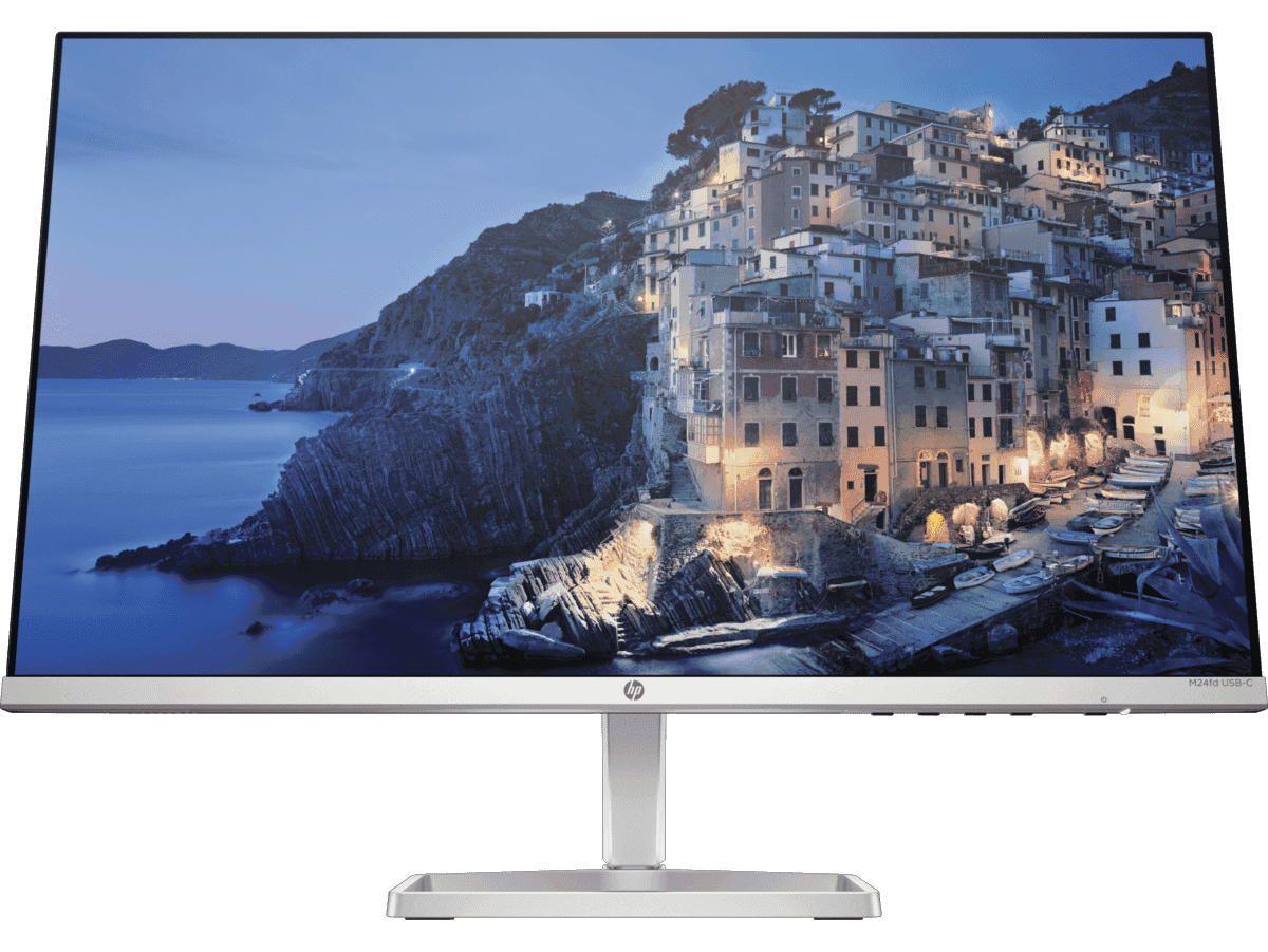 Hp HP M24FD 24" FHD USB-C IPS Monitor, 75 Hz Refresh Rate, 5ms GtG, On Screen Controls, AMD FreeSync, 99% sRGB, USB Type-A 5Gbps / USB Type-C 5Gbps / HDMI / VGA / DP, Silver | 474U1AS#ABV - thumbnail 7