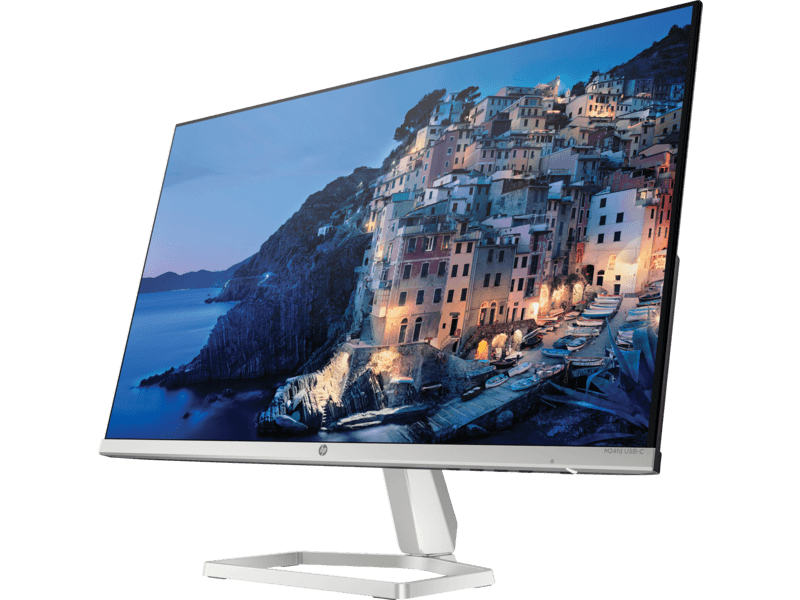 Hp HP M24FD 24" FHD USB-C IPS Monitor, 75 Hz Refresh Rate, 5ms GtG, On Screen Controls, AMD FreeSync, 99% sRGB, USB Type-A 5Gbps / USB Type-C 5Gbps / HDMI / VGA / DP, Silver | 474U2AA - thumbnail 2