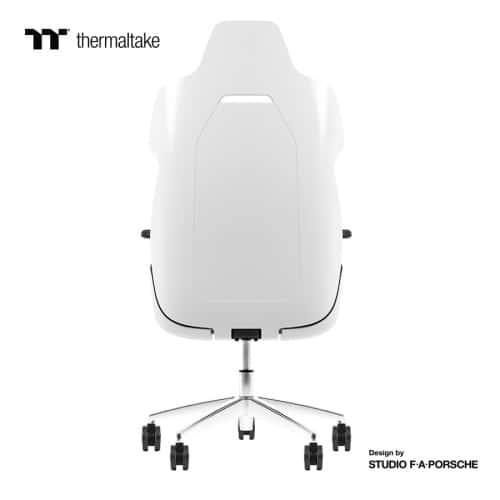 Thermaltake Thermaltake Argent E700 Real Leather Gaming Chair, Design by Studio F. A. Porsche, 4D Adjustable Armrests, Wire-Control Mechanism, 4 Gas Lift-Glacier White - thumbnail 5