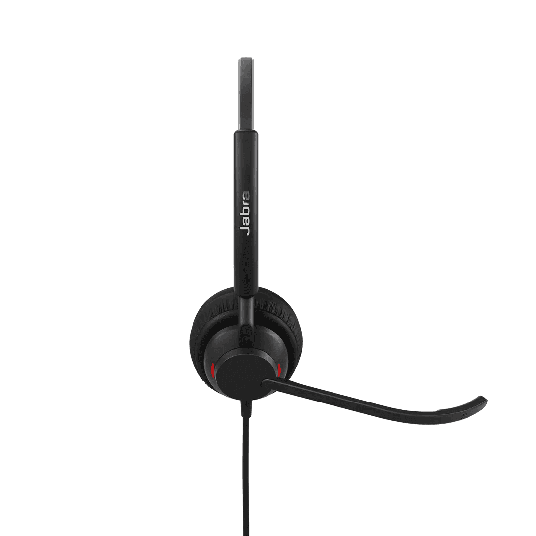 Jabra Jabra Engage 40 UC Duo USB-A Headset, Built-In Busylight, BalancedVoice, 2-Microphone System, Programmable Buttons, Control Unit USB Type-A, Black | 4099-419-279 - thumbnail 4