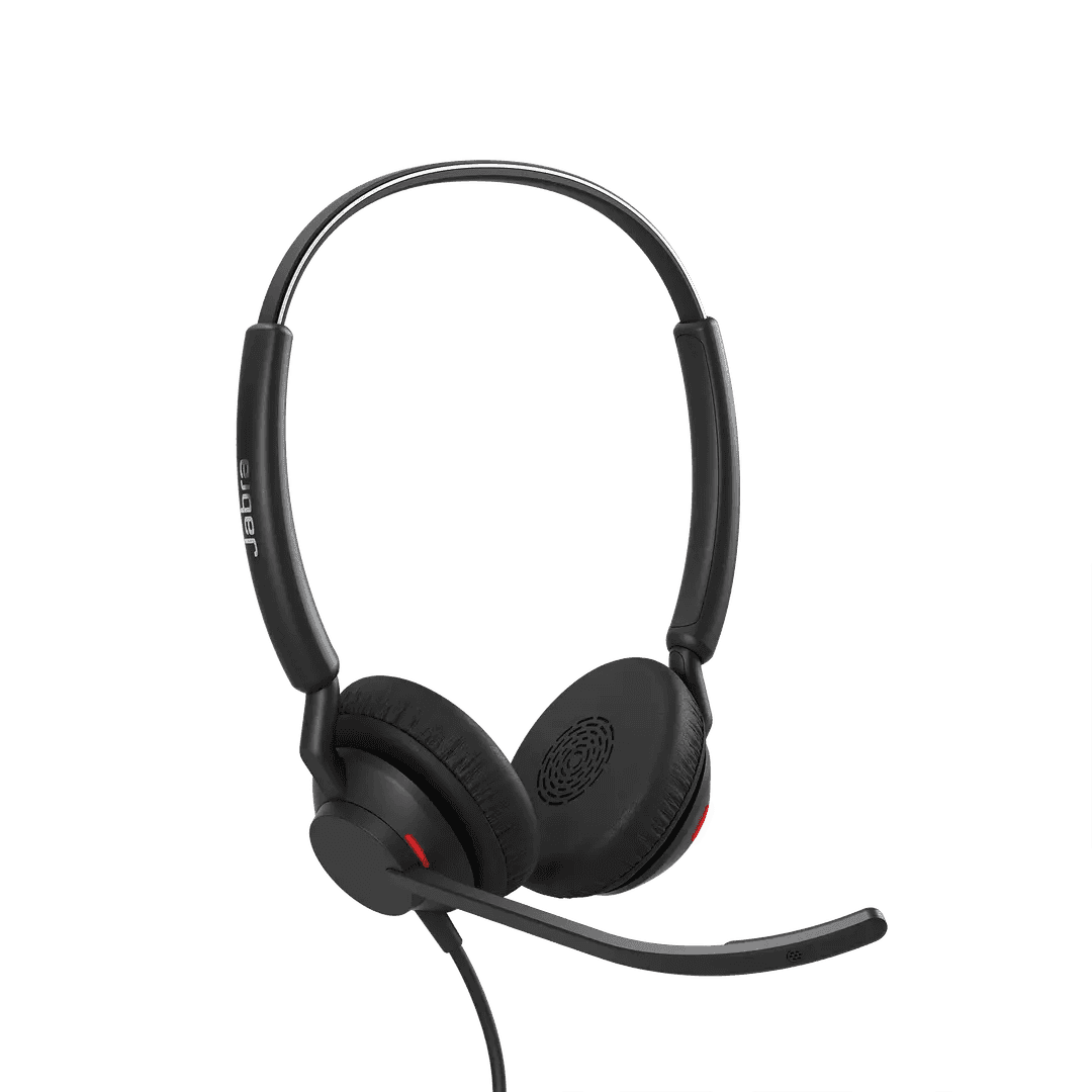 Jabra Jabra Engage 40 UC Duo USB-A Headset, Built-In Busylight, BalancedVoice, 2-Microphone System, Programmable Buttons, Control Unit USB Type-A, Black | 4099-419-279 - thumbnail 1