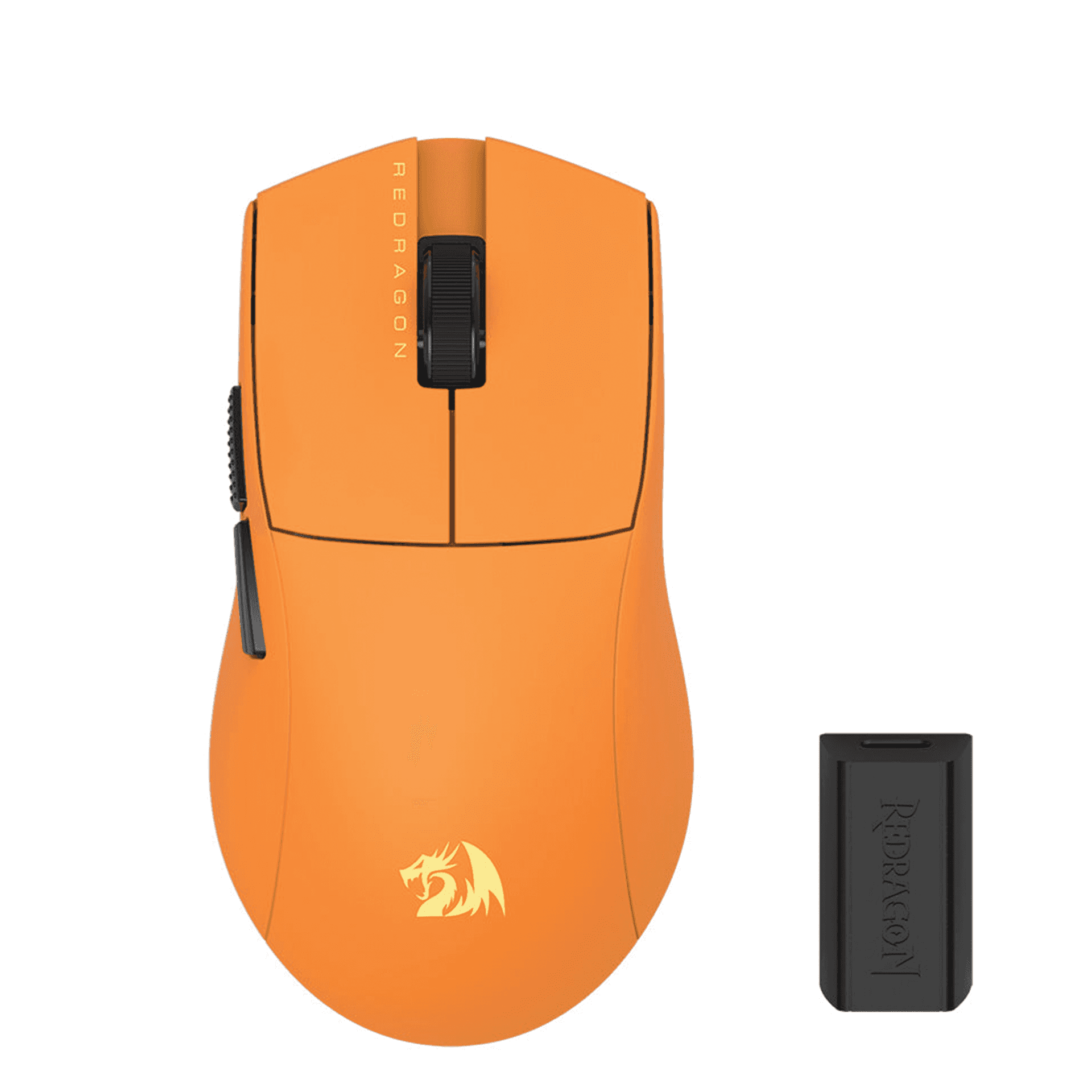 Redragon Redragon M916OB-ULT K1ng Pro: The High-Speed 49g Ultra-Light Gaming Mouse, Tri-Mode Wireless, 26K DPI, & 8K Polling Ready Orange Edition | M916OB-ULT - thumbnail 1