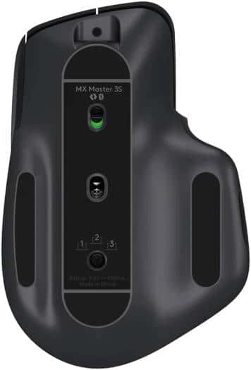 Logitech MX Master 3S for Business, Wireless Mouse with Quiet Clicks, 8K DPI, Secured Logi Bolt USB Receiver, Bluetooth, USB-C Charging, MagSpeed Scrolling, Windows/Mac//Linux - Grey | 910-006582 thumbnail 1