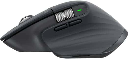 Logitech Logitech MX Master 3S for Business, Wireless Mouse with Quiet Clicks, 8K DPI, Secured Logi Bolt USB Receiver, Bluetooth, USB-C Charging, MagSpeed Scrolling, Windows/Mac//Linux - Grey | 910-006582 - thumbnail 4