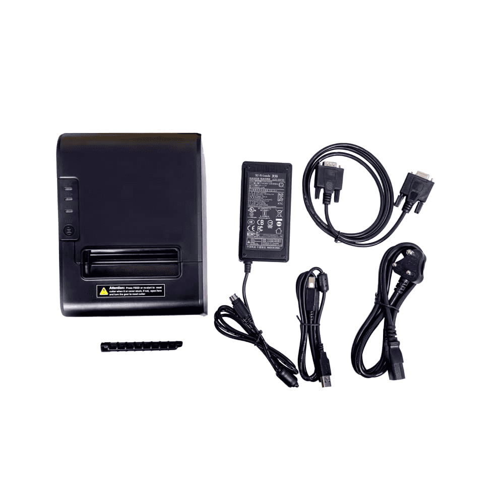 HIKVISION IMPACT BY HONEYWELL IHR810 3inch 80 mm Thermal Receipt Printer I High Performance I USB Serial Ethernet I Auto Cutter I Cost Saving up to 35 I Print Speed 260 mm s Auto Cutter Black - thumbnail 3
